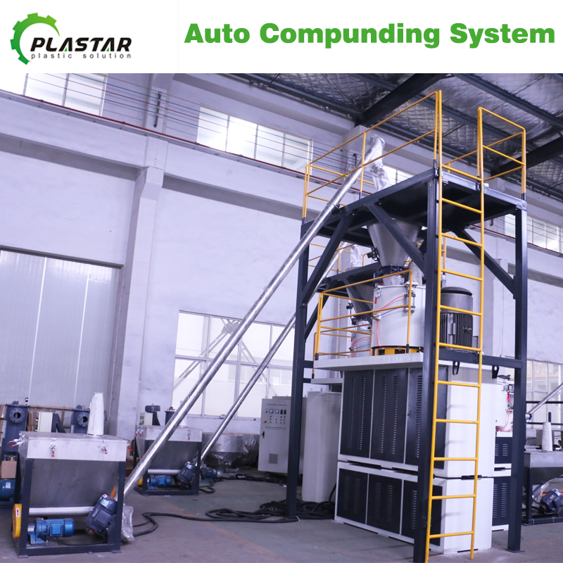 Fully Automatic Powder Pellet Material Mixing Weighing Conveying Handling System
