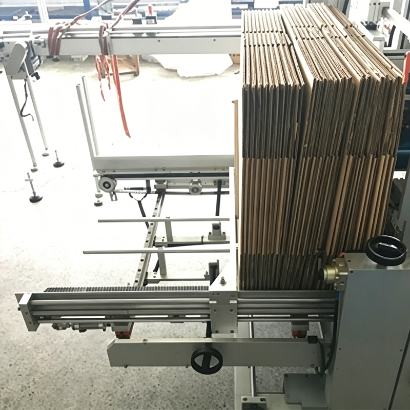 Automatic Case Packing Line Erector Sealer All-in-one Food Packaging Line