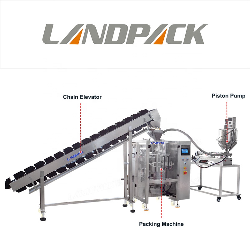 Vertical Snack Food Dried Fruit Juice Slices Syrup Packaging Packing Machines Machine