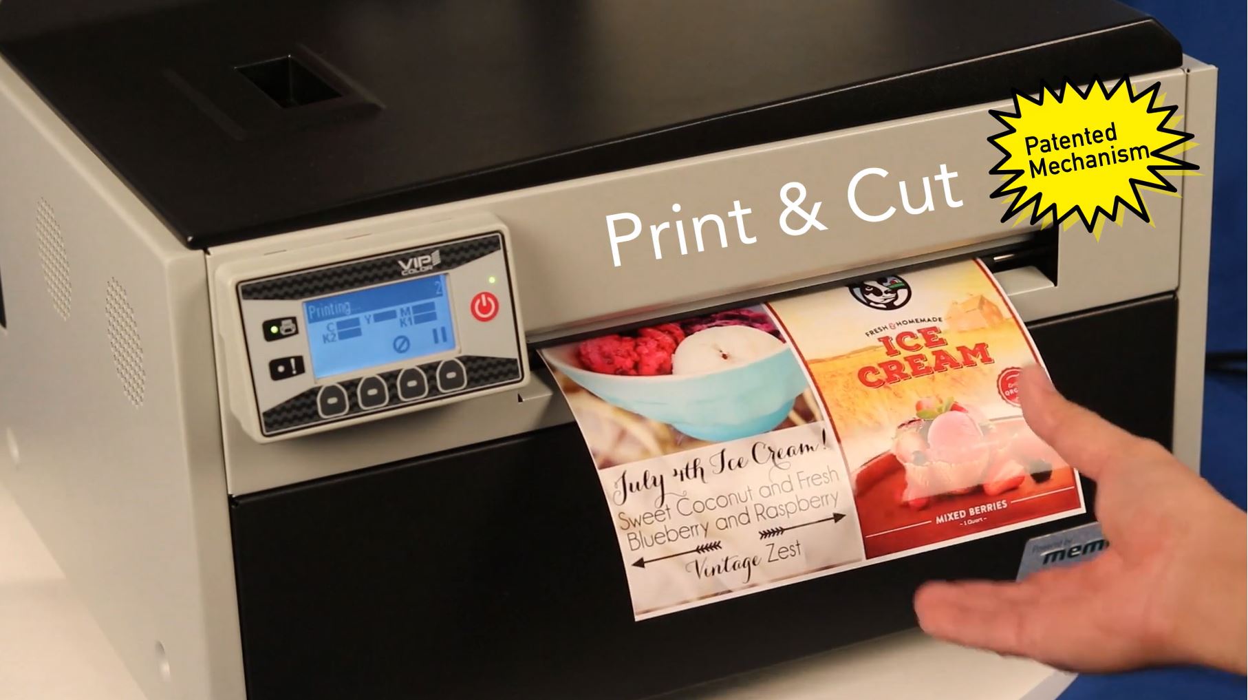 Inkjet Label Sticker Printer Color Label Digital Inkjet Label Color Printing For Epson 7500/CM 3500 Printer
