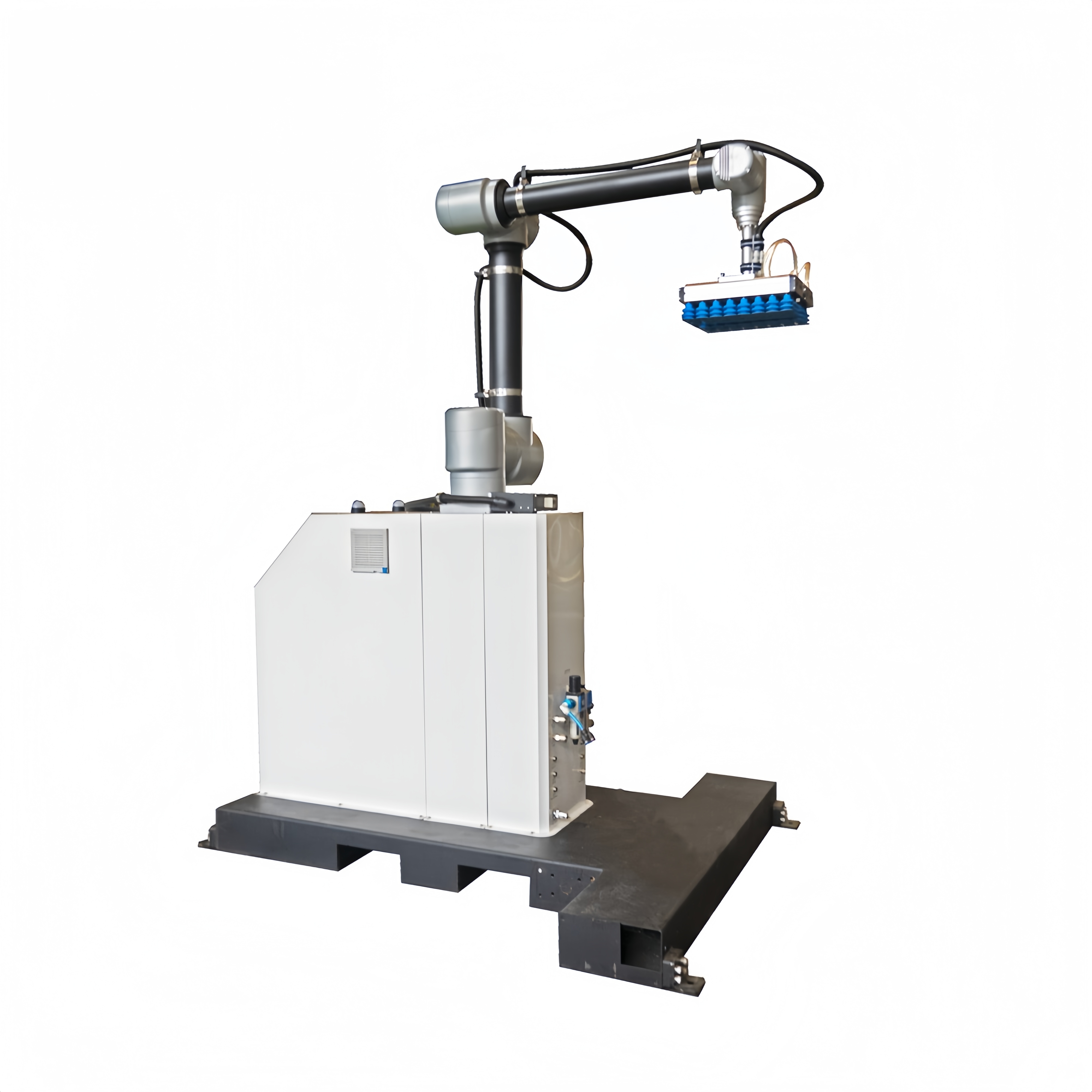 Robotic Palletizer Arm for Boxes/Bags | Automatic Pallet Stacking System with Conveyor | PLC Control