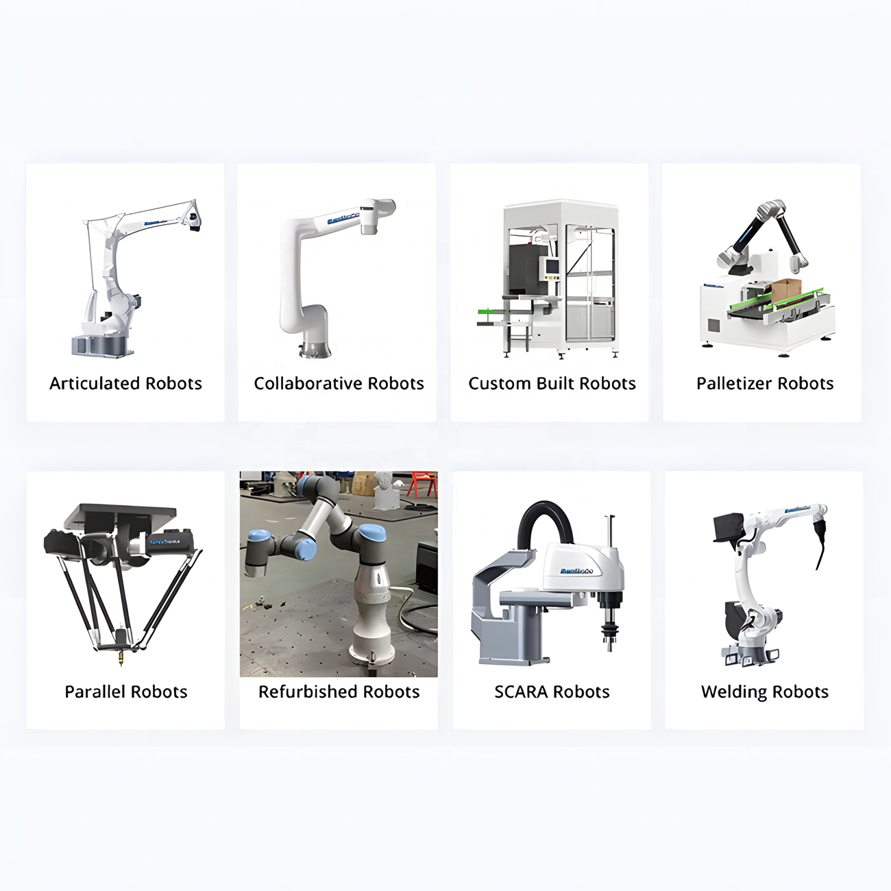 Streamline Pallet Handling and boost Productivity Palletizer Robot for Manufacturing Logistics End-of-line Operations