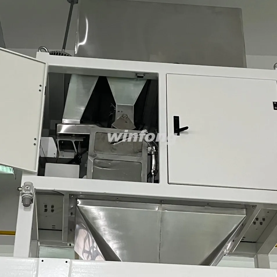 Automatic Big Bag Vertical Grains Pellets Filling Bagging Sealing Packing Machine