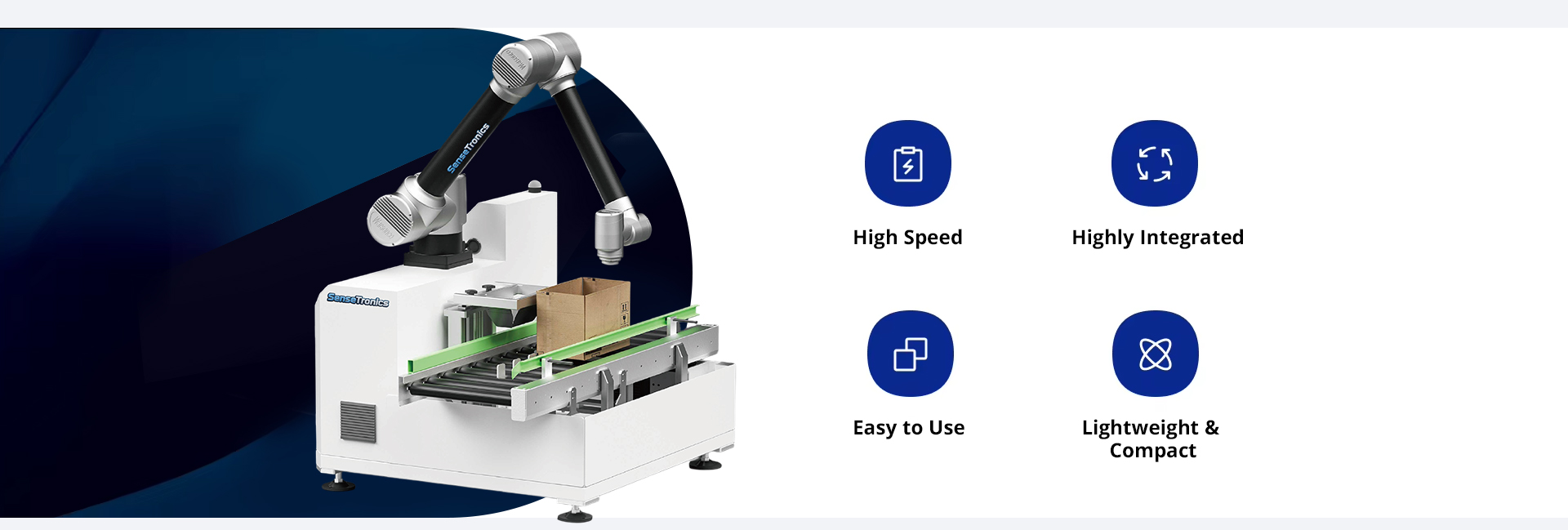 Streamline Pallet Handling and boost Productivity Palletizer Robot for Manufacturing Logistics End-of-line Operations