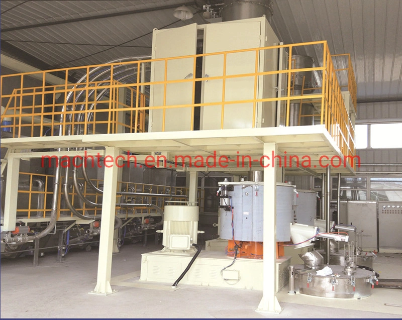 Hot Mixer Upstream Equipment Automatic Weighing, Dosing Batching System