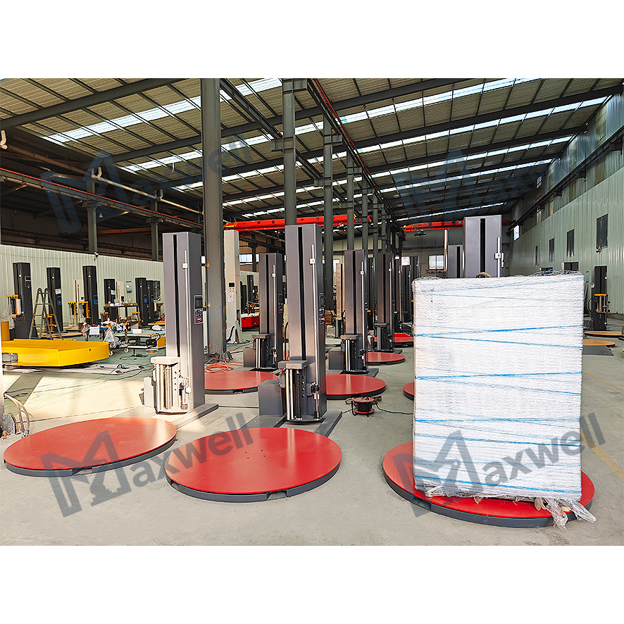 Pallet Wrapping Machine Full Auto High Speed For Industrial Pallet Packaging
