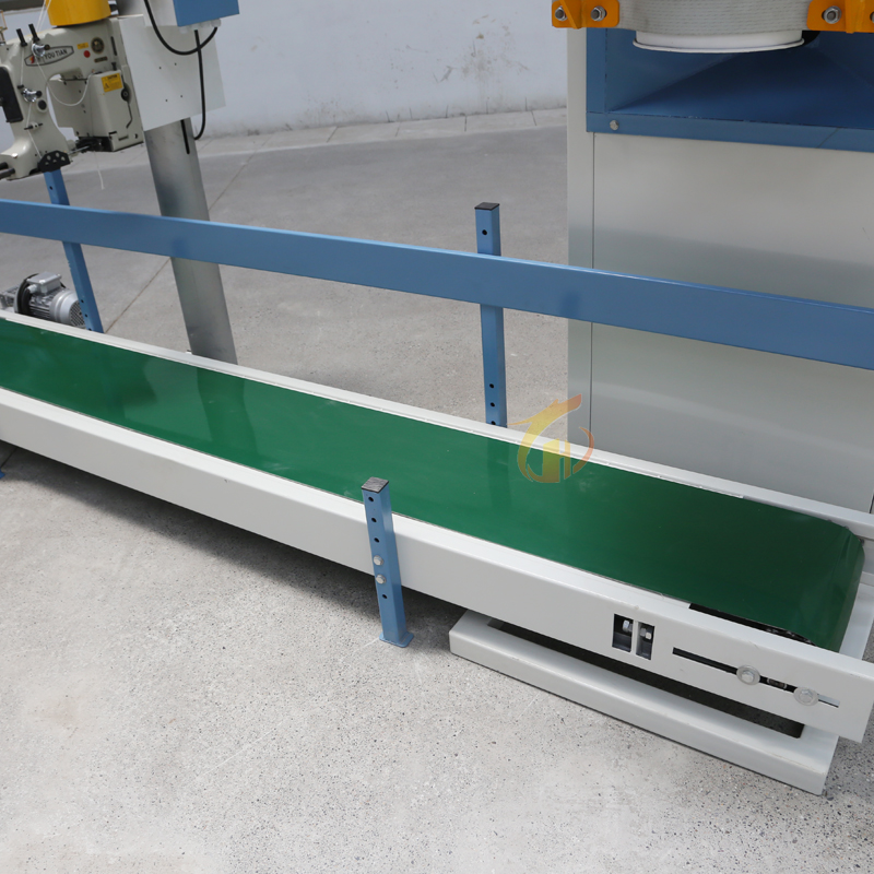 Semi-Automatic Belt Packing Machine For 5-50kg Electric Weighing Packaging Scale Food Grade Plastic/Paper Bags High-Accuracy