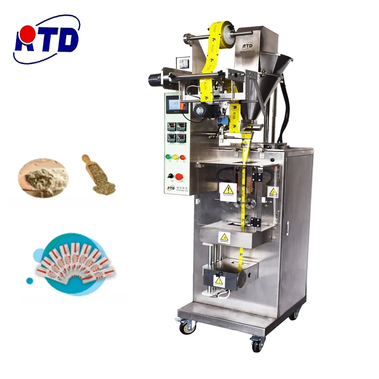 Advanced Touch Interface in High-Precision Sachet Packaging Systems