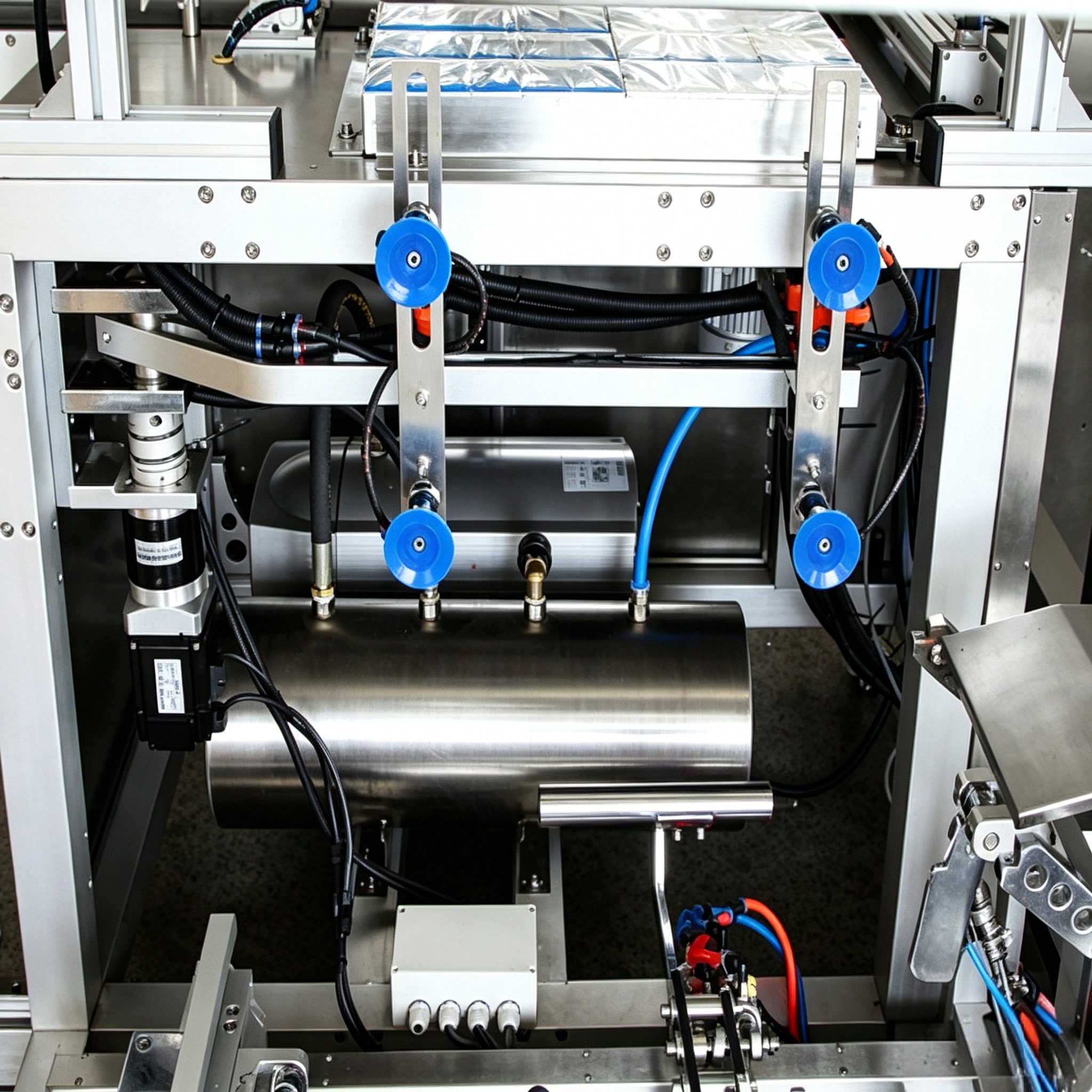 Automatic Case Packing Line Erector Sealer All-in-one Food Packaging Line