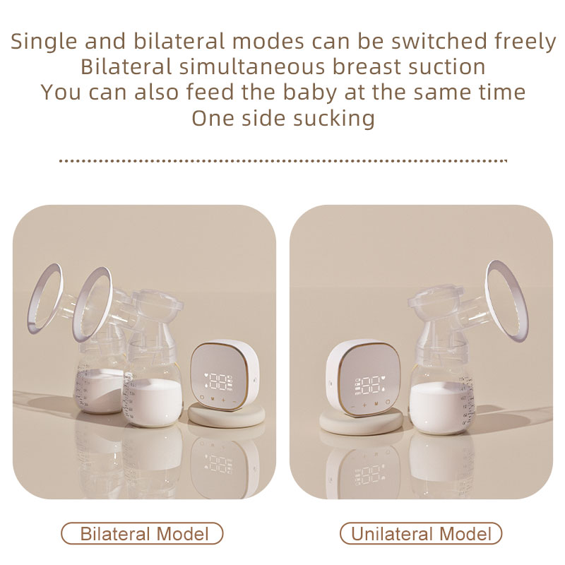 Safety Nursing Smart Maternal Baby Products Large Suction Bilateral Breast Pump Postpartum Lactation Device