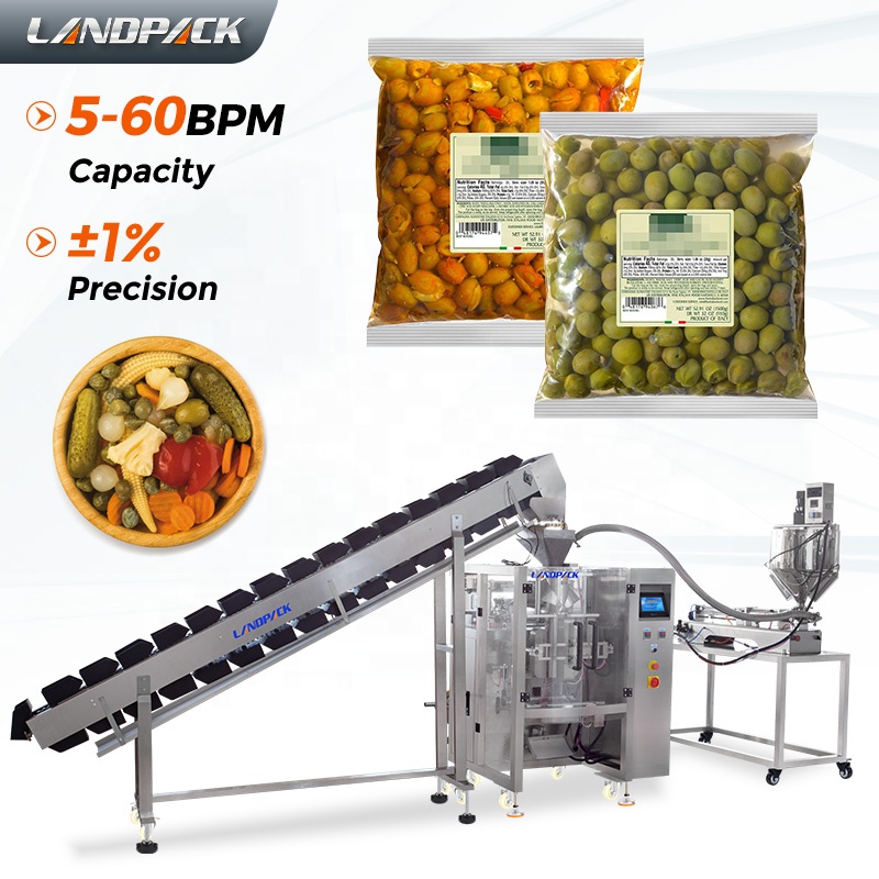 Vertical Snack Food Dried Fruit Juice Slices Syrup Packaging Packing Machines Machine