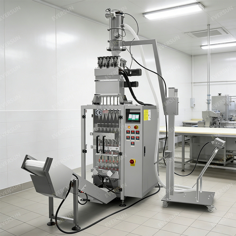 Automatic Multi-Lane Vertical Form Fill Seal Machine for Powder