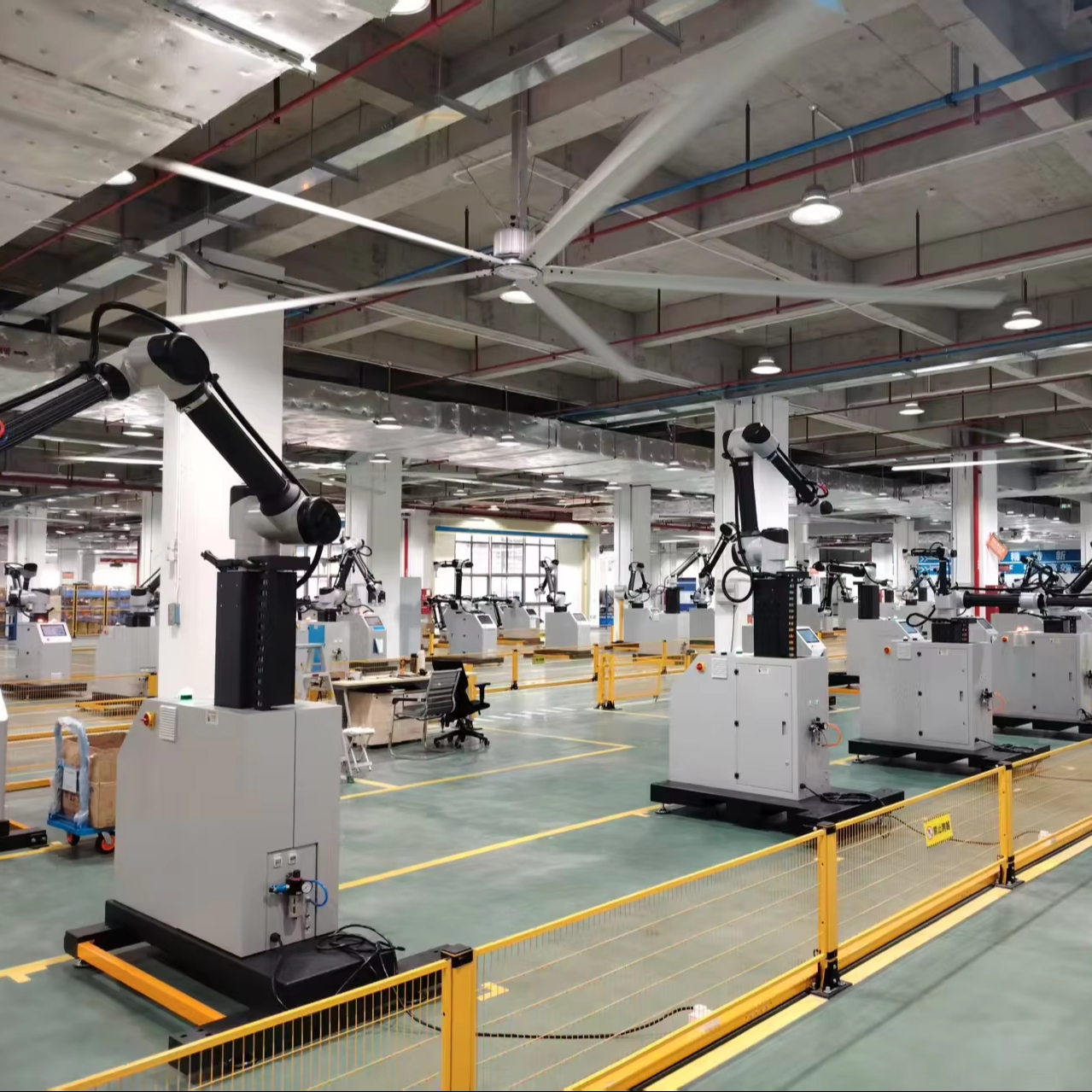 Collaborative Palletizer PLC Bearing Motor 30kg Alloy Robot Stacker 8-12 N/min Case Palletizing System Cobot Packaging Line