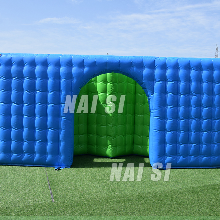Popular Outdoor Commercial Inflatable Laser Cartoon Maze Game for Kids