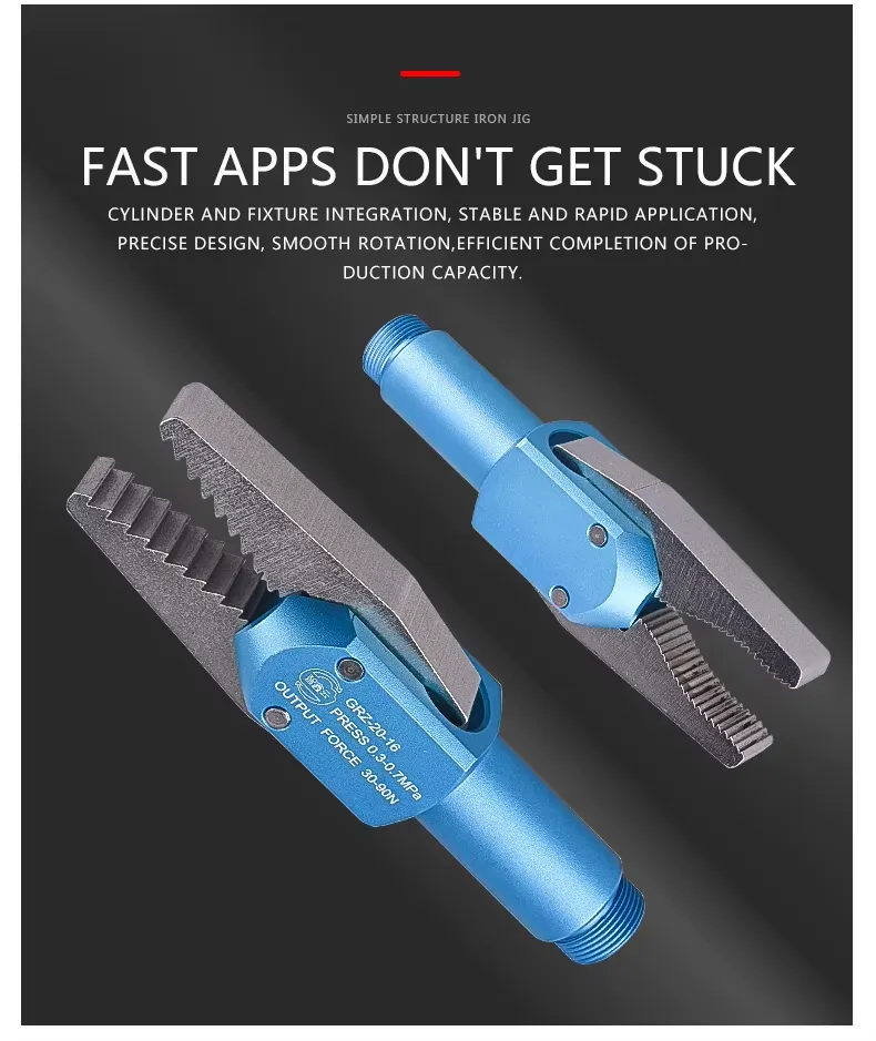 Pneumatic Finger Gripper Product Sheet 5