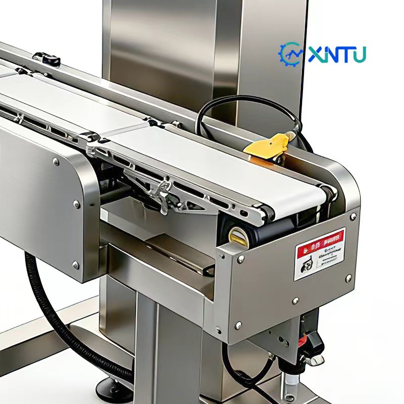 Packaging Production Line Belt Conveyor Weighing System PLC Control 10g Precision 40 Items/Minute Automatic Safe Efficient
