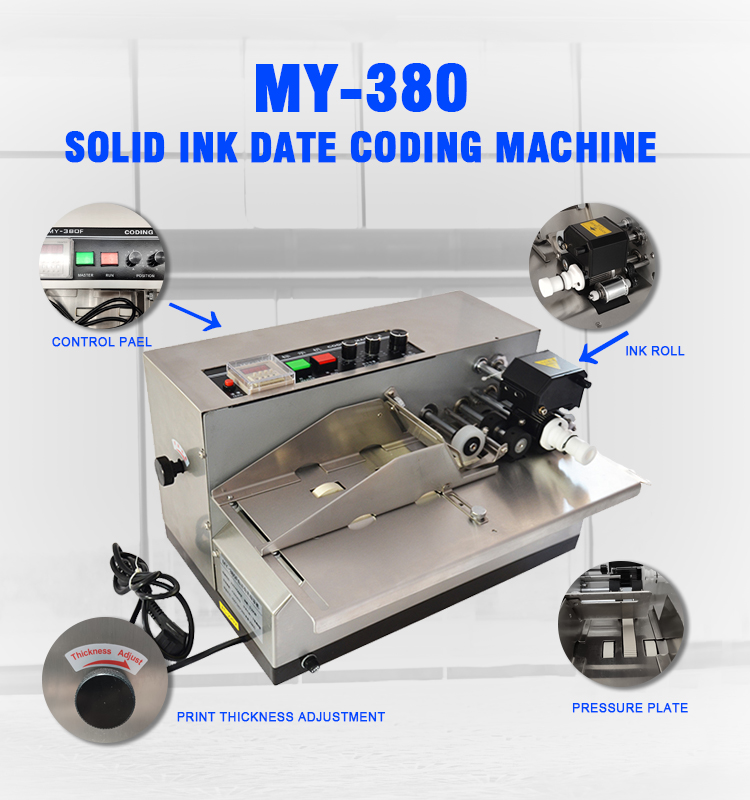 MY-380F Ink roll coding machine