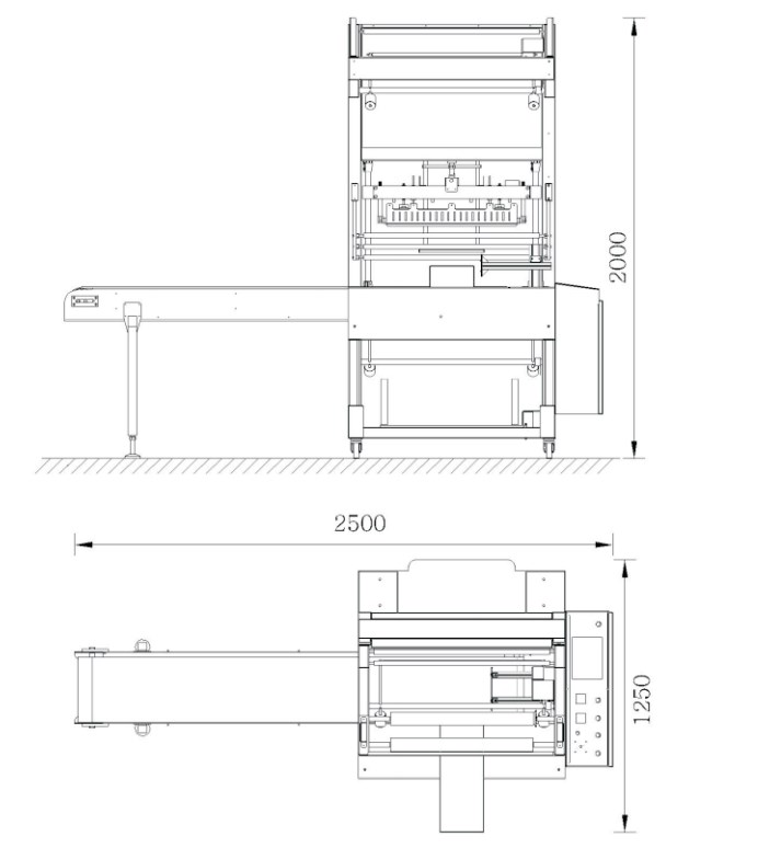Pet Water Bottle Shrink Wrapping Machine