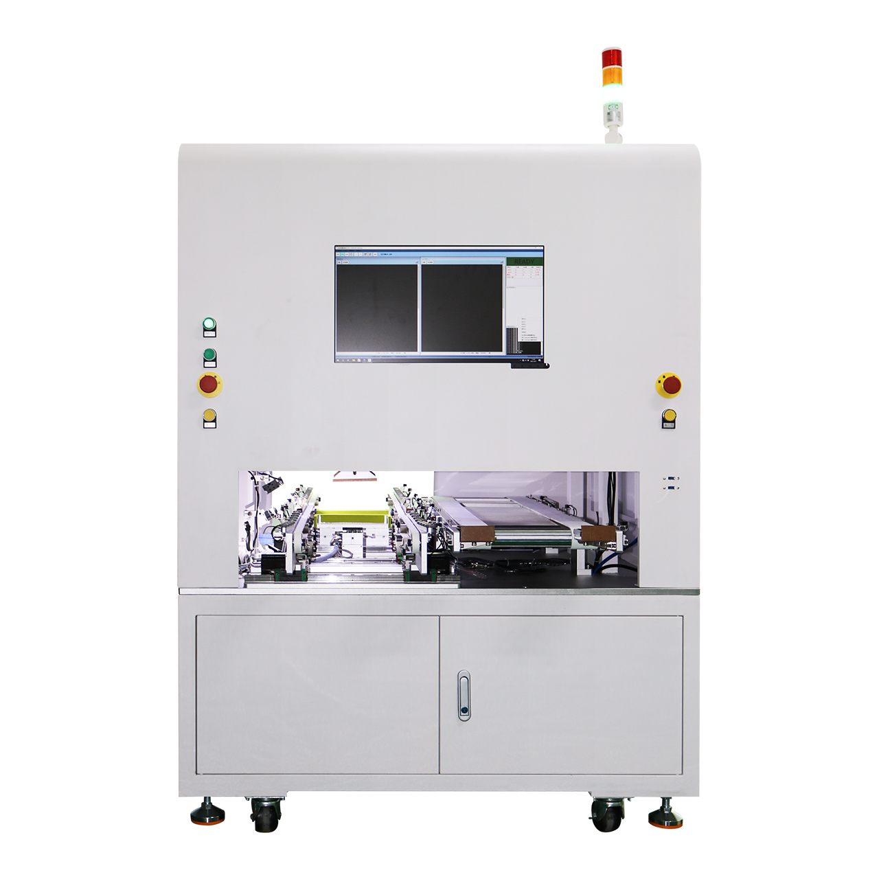 High-Speed CCD Vision Inspection System with AI, 100% Online Quality Control for Manufacturing &amp; Weighing Electronic Components