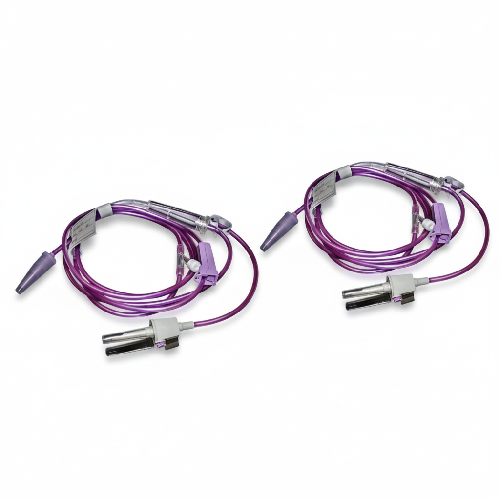 Disposable Sterile Enteral Feeding Set with ENFit Connector Adjustable Flow Control Drip Chamber System Reliable Feeding