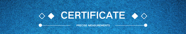 Factory Testing Certificate