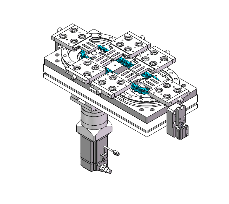 Factory Delivery Chain Curved Guides Ring Systems Link Conveying Module Assembly Line Automated Conveyor Equipment Customization