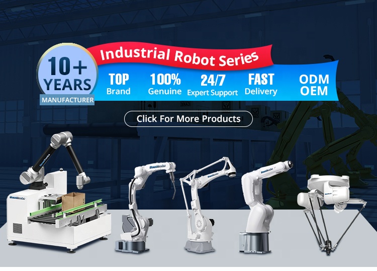 Streamline Pallet Handling and boost Productivity Palletizer Robot for Manufacturing Logistics End-of-line Operations