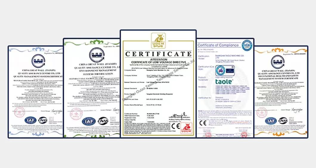 Certificates