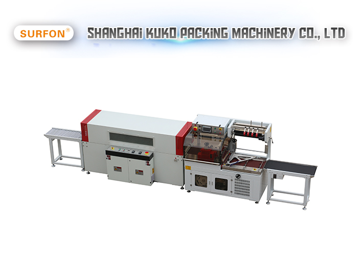 GH-3015L+SF-5030LG High-speed Auto Nylon Shrink Wrapping Machine