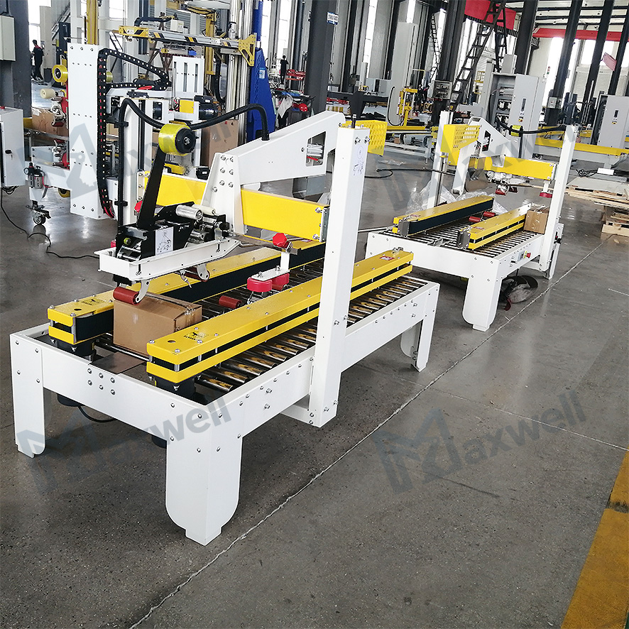 Space Saving Folding Carton Sealing Machine With Compact Structure For Small Workshop And Packaging Line