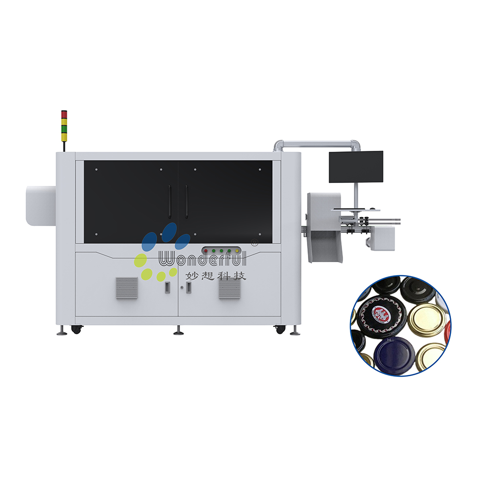 Cost Performance High-Speed Ai Visual Inspection Machine and Quality Control System Systems for Metal Caps Closures