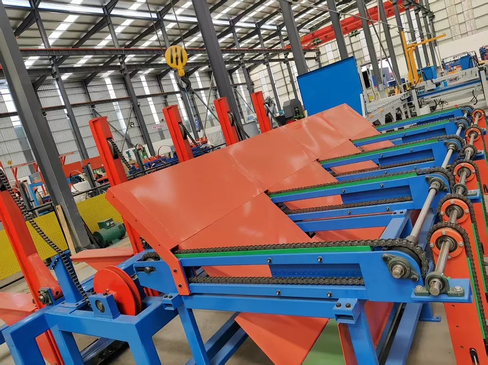 Timber Depalletizing System Tilt Hoist Horizontal Design Fully Electrical 5000kg Capacity