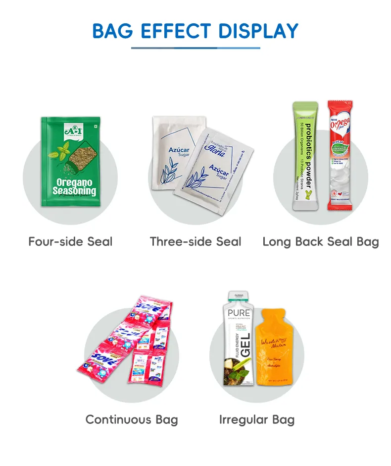 OEM Mouthwash Stick Pack Vffs Machine Multilane Sachet Packaging System for High-Speed Production