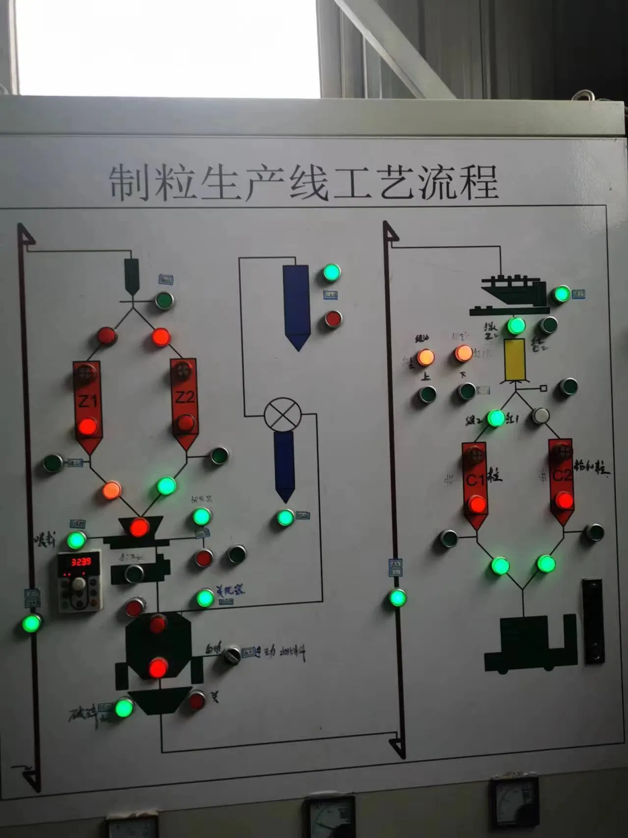 PLC Control Mixer Weighing Conveyor Automatic Batching System