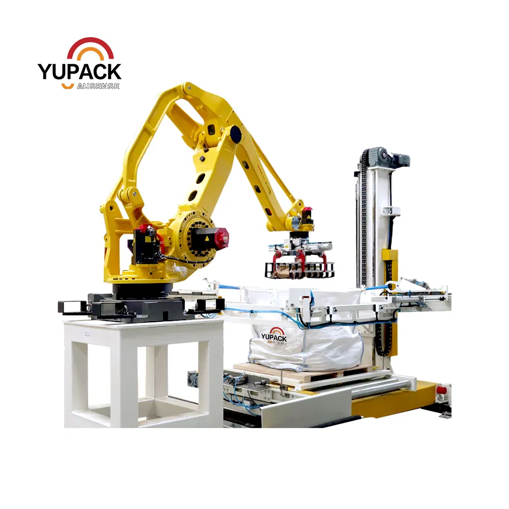 End-of-Line Automation: From Bag Palletizing to Ton Bag Handling on One Integrated Line