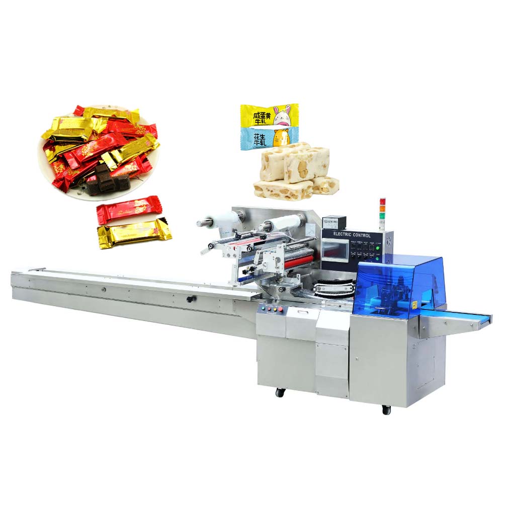 Full Automatic Packaging Machine for Candy Auto Feeder Horizontal Packing Machine