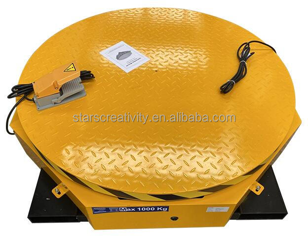 Electric Pallet Turntable Overview