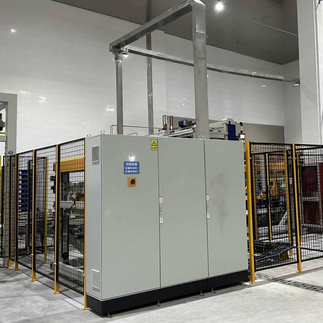 High-Speed Can Depalletizing System Robotic Depalletizer for Canned Food