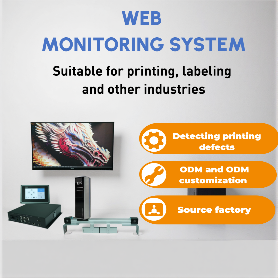 New ARISE Web Inspection System with Full Touchscreen Operation and HD Output for Print Quality Control 1 Year Warranty