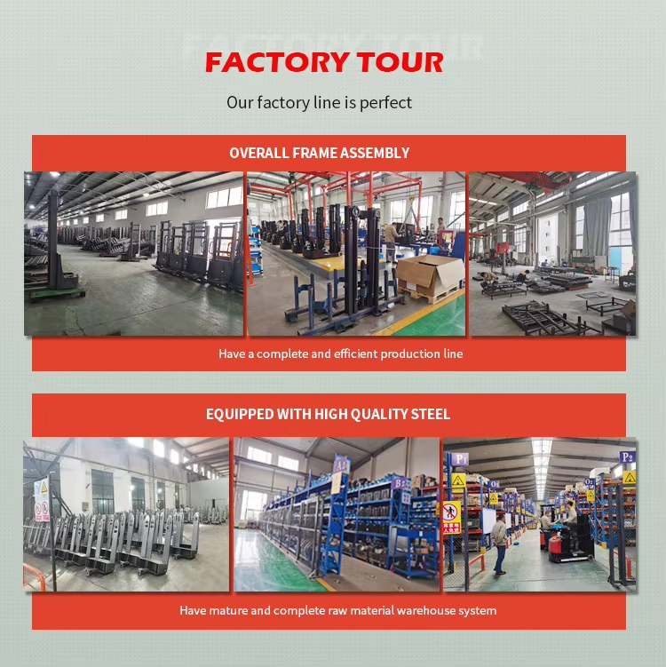 CDD30II 3 Ton Full Electric Pallet Stacker High Lift Heavy Duty Lifting Equipment CE Forklift
