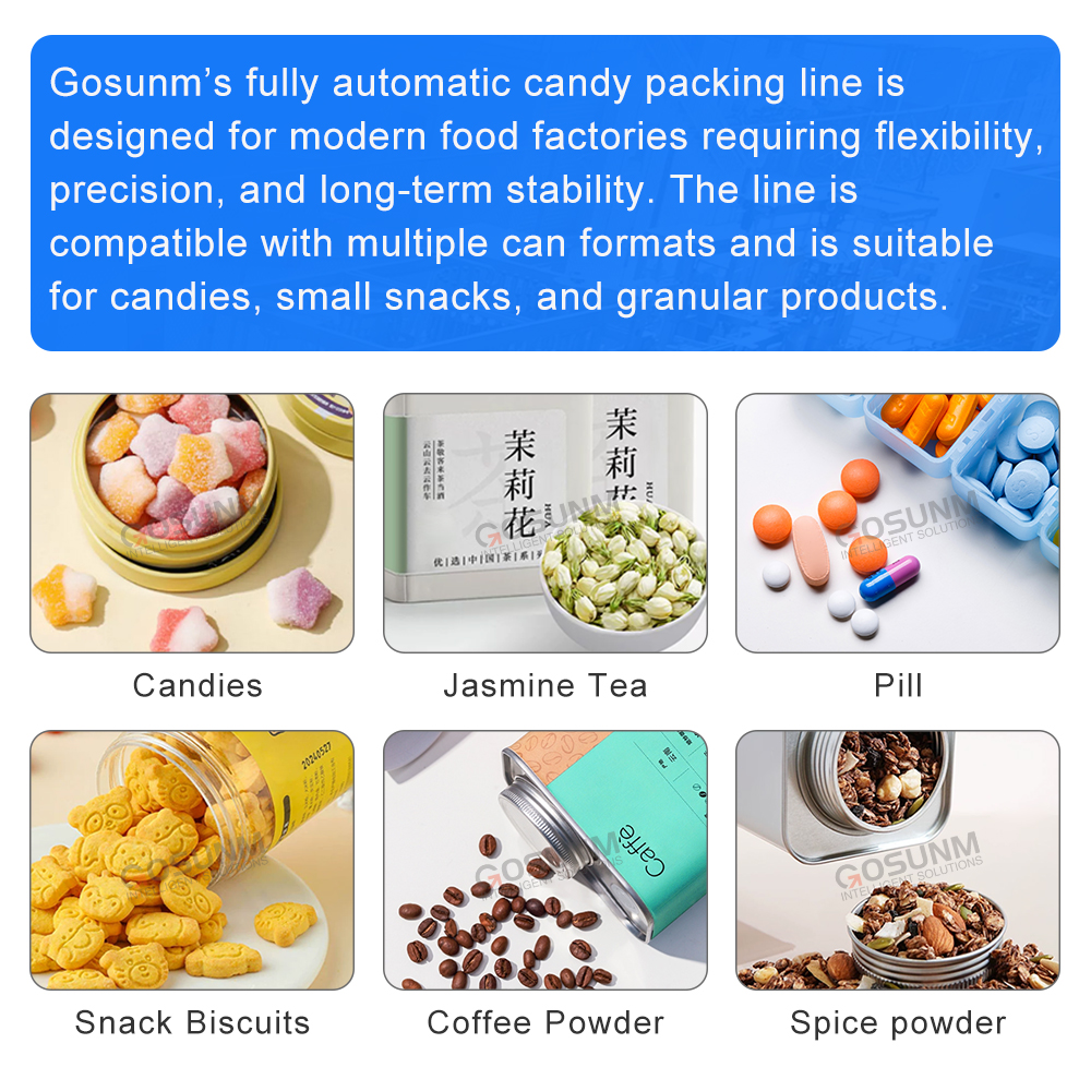 Automatic Robotic Electric Case Packer PLC Motor for Food Chemical Paper Cartons Jugs Containers High Precision Easy Operation