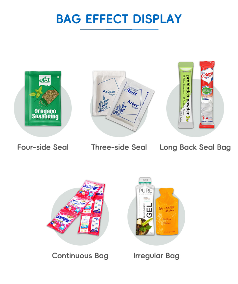 OEM Mouthwash Stick Pack Vffs Machine Multilane Sachet Packaging System for High-Speed Production