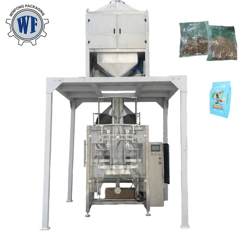 Automatic Big Bag Vertical Grains Pellets Filling Bagging Sealing Packing Machine