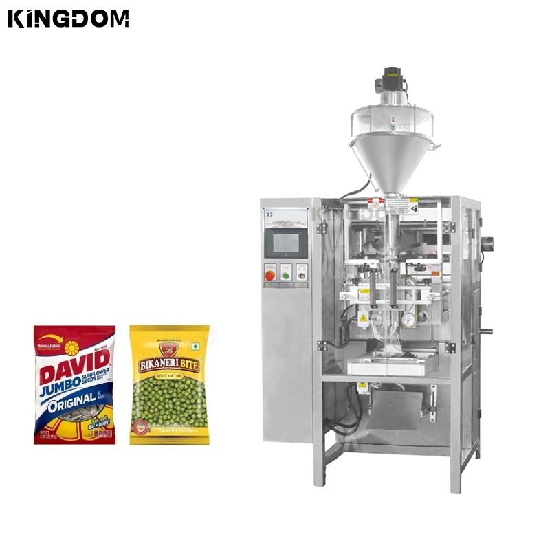 Fully Automatic Vertical Nut Snack Packaging Machine Filling Granules Powders Packing Machine
