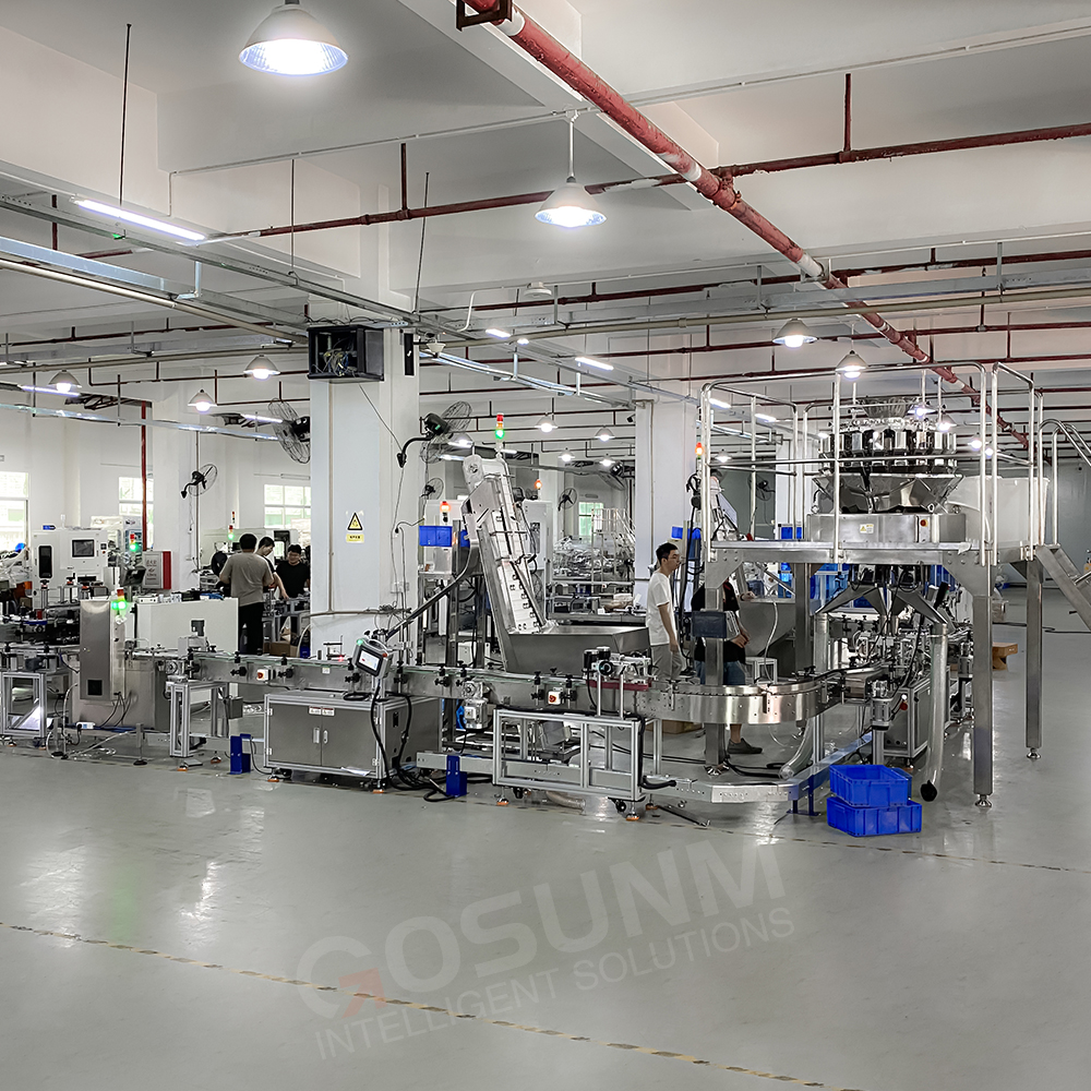 Automatic Robotic Electric Case Packer PLC Motor for Food Chemical Paper Cartons Jugs Containers High Precision Easy Operation