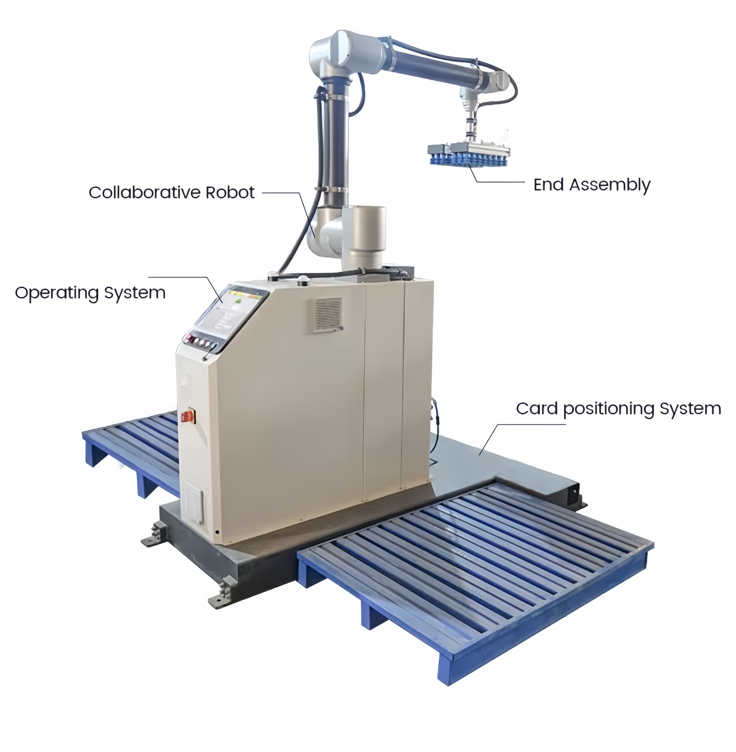 Robotic Palletizer Arm for Boxes/Bags | Automatic Pallet Stacking System with Conveyor | PLC Control