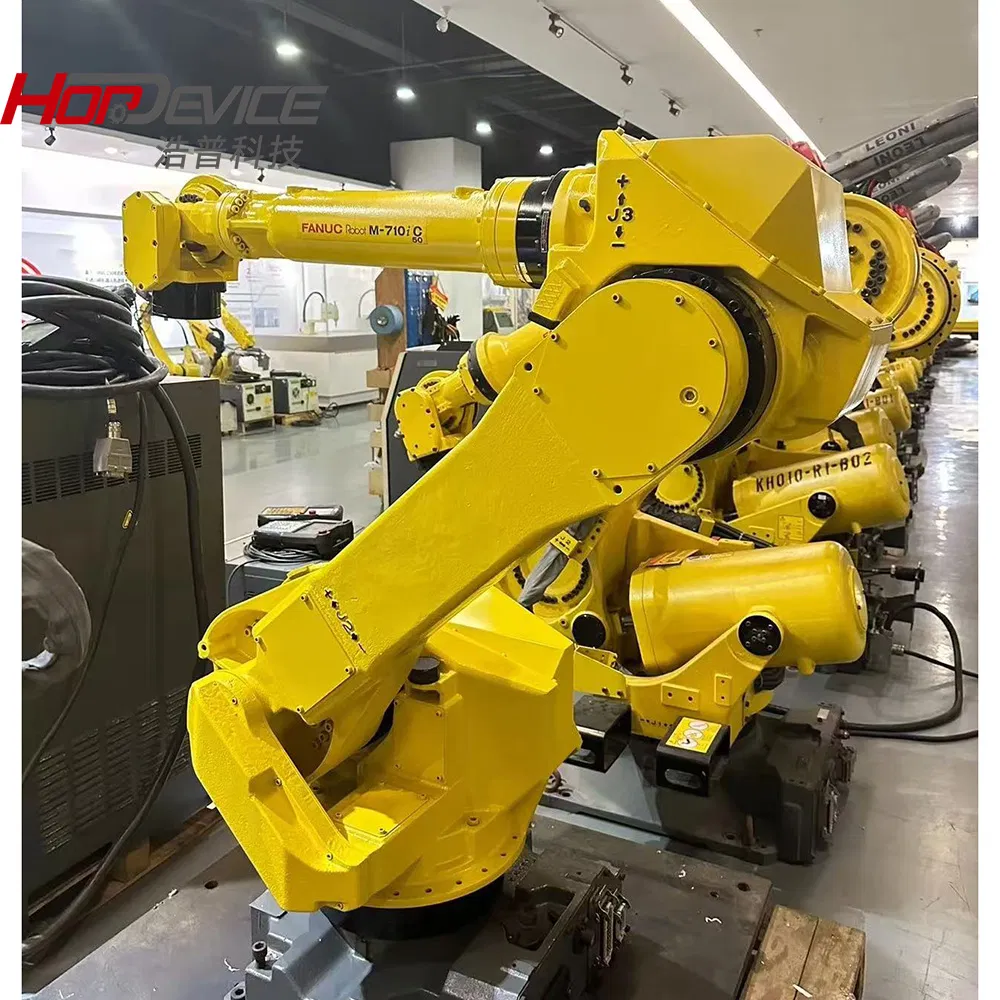 Robot Arm Carton Erector Packer Machines Line Bottle Robot Case Erecting Packing End of Line Palletizer