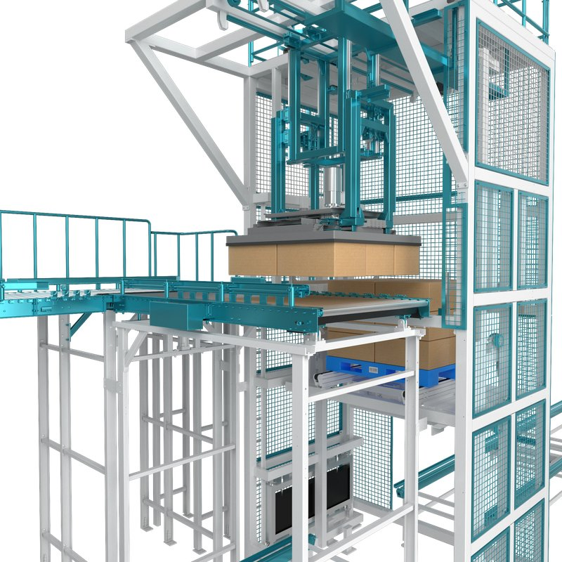 Fortucky Self-Developed Automated Depalletizing System for Warehouse and Logistics