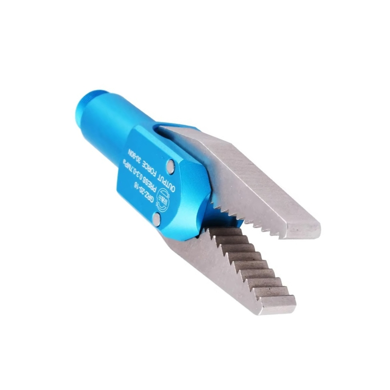 Grz-20-16jl Grz-20-16h Grz-20-16y Pneumatic Finger Gripper, End of Arm Tool for Industrial Robots, High-Performance Stainless Steel &amp; Aluminum Alloy