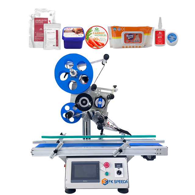 Hot Selling Automatic Top Machine Label Stickers Desktop Labeling Machine With Date Coding
